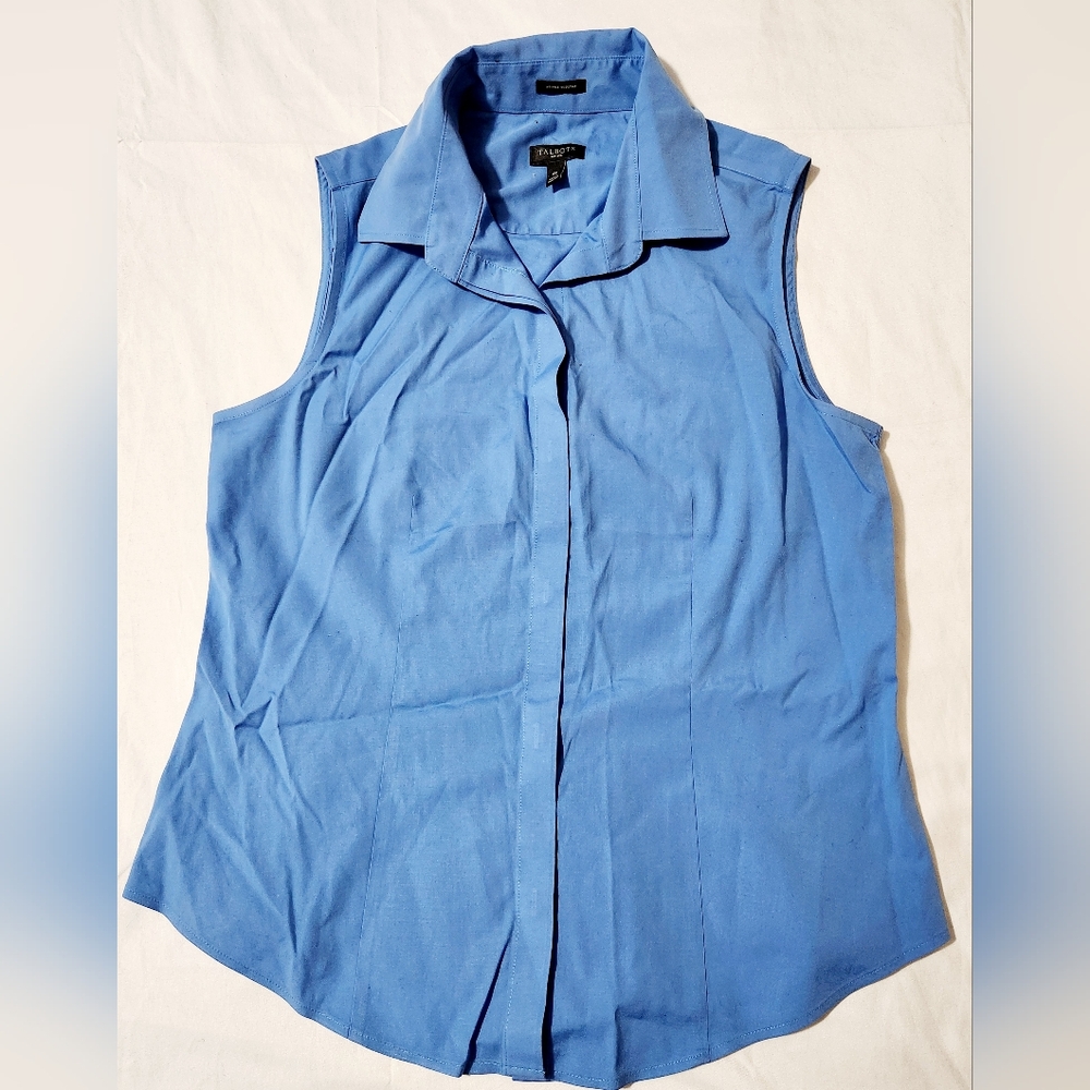 Talbots Sleeveless Dress Shirt